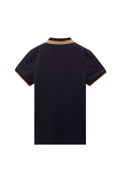 Giordano Women's Classic Cotton Pique Polo - Slim Fit, Embroidered Detail