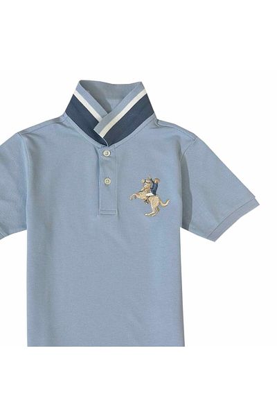 Giordano Kids' Napoleon Polo: Classic Piqué, Bold Embroidery, All-Day Comfort