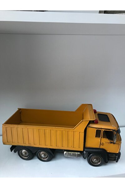 NOSTALJİM DEKORATİF METAL HARFİYAT KAMYONU