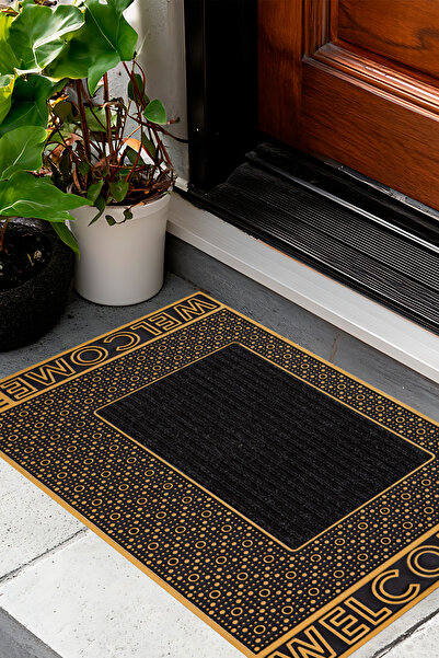 SANRUGS Home & Living سجادة أمامية للباب ذات جودة عالية ومتينة ومضادة للانزلاق وامتصاص الماء