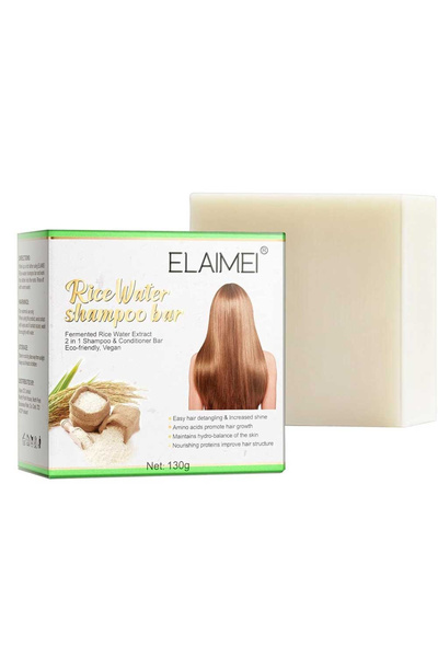 ELAIMEI Șampon 2 în 1 cu orez fermentat pentru creșterea și regenerarea părul...