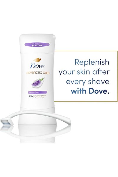Dove Advanced Care Antiperspirant Deodorant Stick Lavender Fresh, 2.6 oz