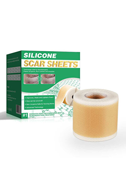 NOVA KISS Premium Reusable Medical Silicone Scar Concealer & Care Roll, NOVA KISS®, 4 cm x 1.5 m