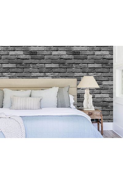 YALLA HomeGym Modern PVC Wallpaper 1 Roll For Living Room Bedroom Decor, 0.53m X 9.5m (SA2095)
