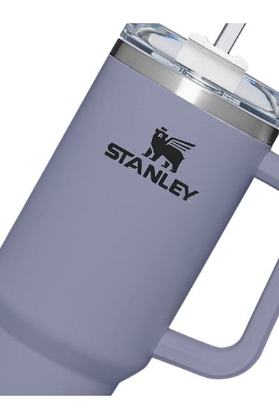Stanley كوب سفر من الفولاذ المقاوم للصدأ، سعة 40 أونصة، لون خوخي، 1.1 لتر، متعدد الألوان