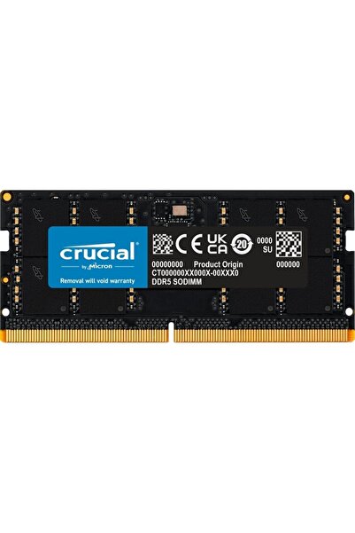 Crucial Memorie notebook 32GB DDR5 4800MHz CL40