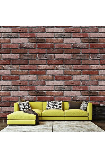 YALLA HomeGym Modern PVC Wallpaper 1 Roll For Living Room Bedroom Decor, 0.53m X 9.5m (SA2094)