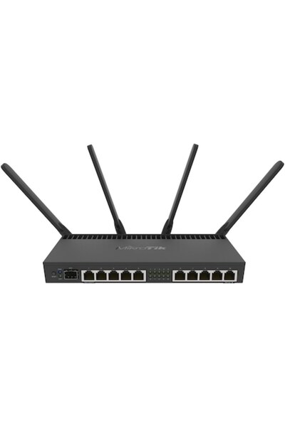 MIKROTIK Router wireless RB4011iGS+5HacQ2HnD-IN, 10xRJ45, Gigabit, 1733+300 Mbps, Dual-band