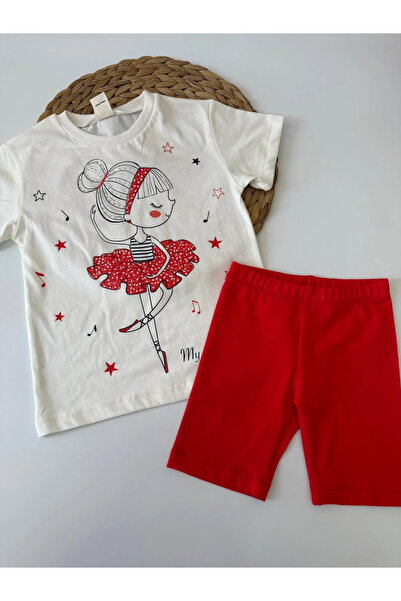 kidstalya Ballerina Biker Leggings Set