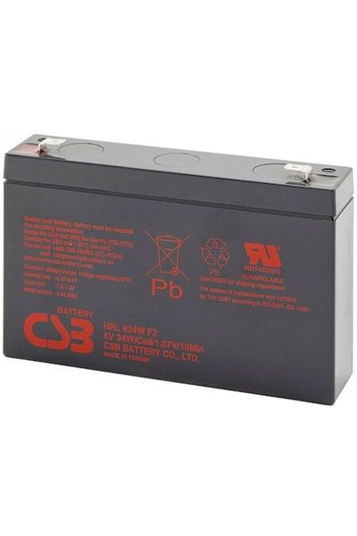CSB Acumulator UPS HRL 634W, 6V, 34W
