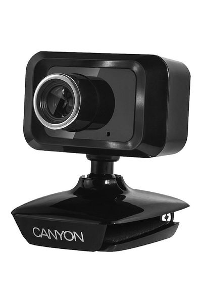 CANYON Cameră web CNE-CWC1, 1,3 megapixeli, USB 2.0, neagră
