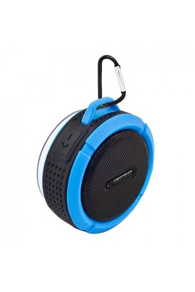 ESPERANZA Portable Speaker, Esperanza, Waterproof, Blue/Black