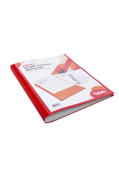 Noki حافظة عرض مع جيب 30 لو أحمر 64130-N-080
