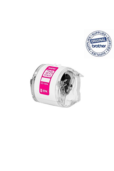 Brother CZ-1004 Label Roll, 25mm x 5m, ZINK Zero Ink Technology
