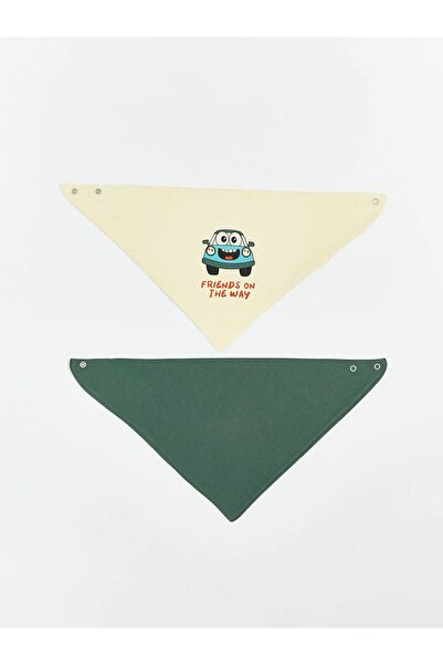 LC Waikiki Lcw Eco Printed Baby Boy Bib Set of 2 (W5)