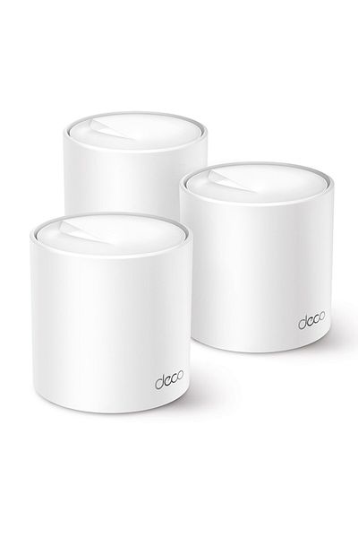 TP-LINK Sistem Wi-Fi Mesh Deco X50 (pachet de 3), bandă duală, Gigabit, AX3000