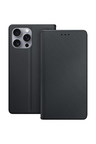 3MK Θήκη-πορτοφόλι για iPhone 16 Pro, μαύρη