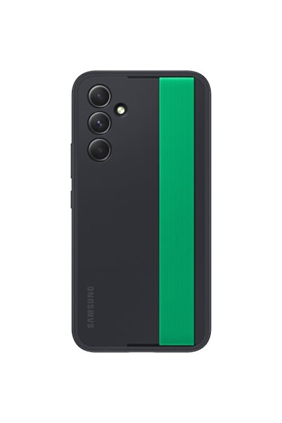 Samsung Силиконов калъф Grip за Galaxy A54 (A546), черен