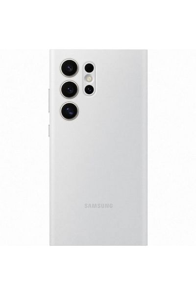 Samsung Smart View Wallet Case for Galaxy S24 Ultra, White