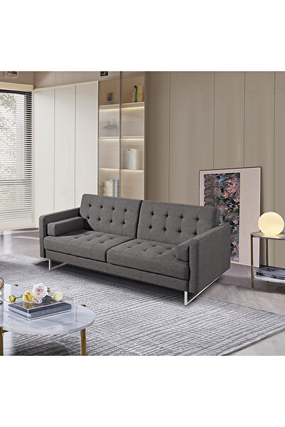 Home Box Norwich 3-Seater Fabric Sofa Bed