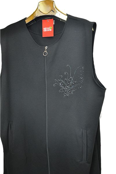 elma abone Ottoman Stone Zippered Vest