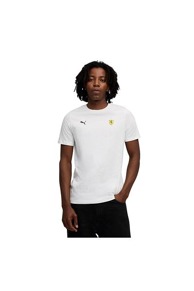 Puma 632789-04 Ferrari Sportswear Car g Tee Men's T-Shirt White