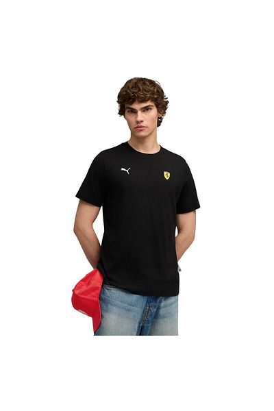 Puma 632789-01 Ferrari Sportswear Car g Tee Men's T-Shirt Black