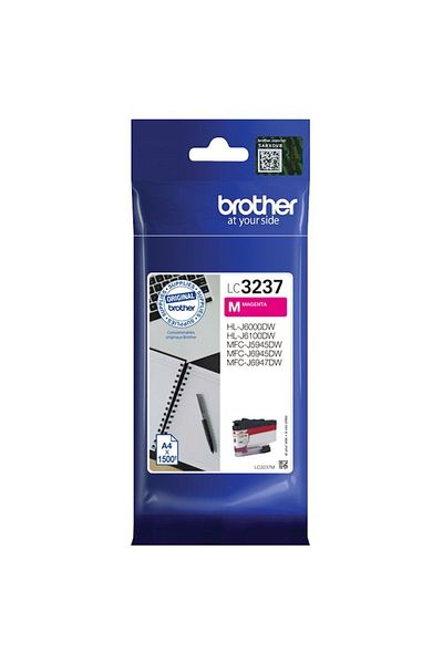 Brother LC3237BK Ink Cartridge, Magenta