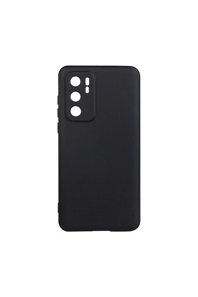 Spacer Protective Case for Huawei P 40, Flexible Silicone with Microfiber Interior, Black