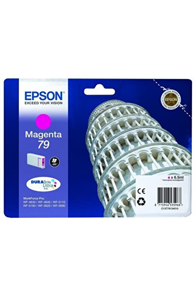 EPSON Cartus T7913, EPSON, 800 pagini, Magenta
