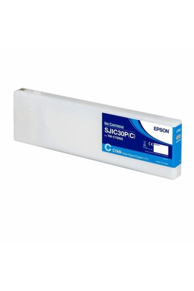 EPSON Cyan Ink Cartridge SJIC30P(C) for C7500G Printer