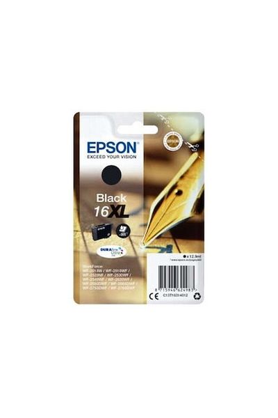 EPSON Ink Cartridge, 16XL, Black