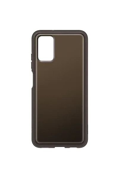 Samsung Soft Clear Cover for Galaxy A03s, Black