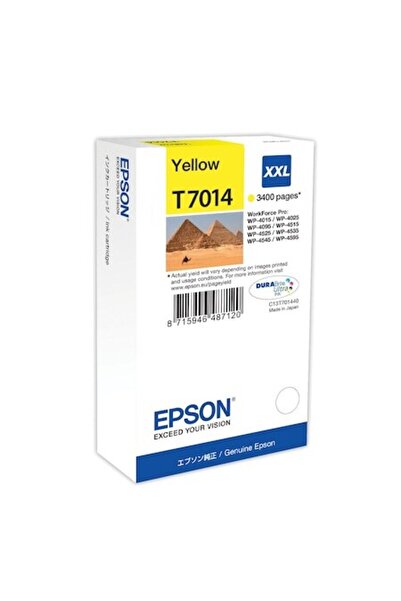 EPSON Κασέτα μελανιού T7014 Κίτρινη