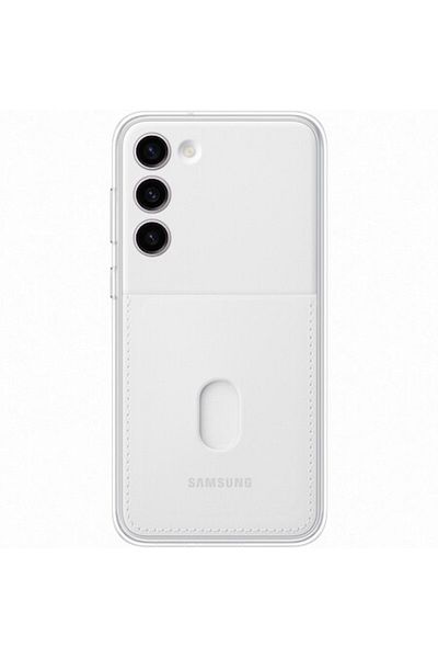Samsung Frame Case for Galaxy S23 Plus, White