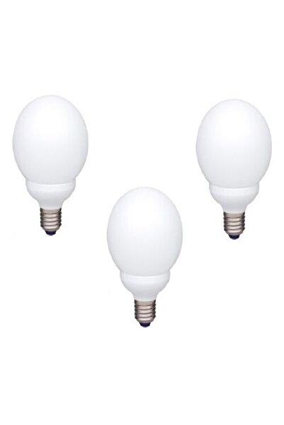 PANASONIC Set 3 economical light bulbs EFG18E27HD-3, 18W lamp power, equivalent to 80W incandescent