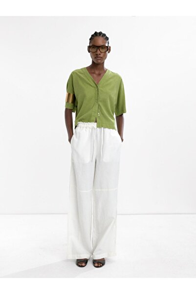 PARFOIS %100 Liyosel Kısa Kollu Gömlek