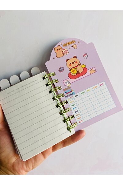 synshop Capybara Capybara Spiral Bookmark Set Cover Notepad