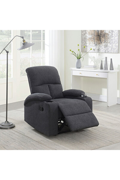 Home Box كرسي Remo NXT بذراعين قابل للإمالة مع حاملين للأكواب