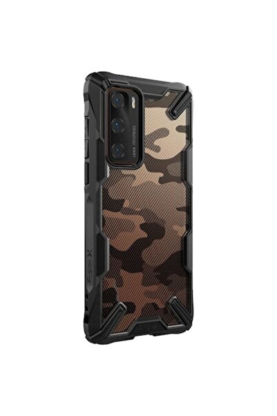 Ringke Husă de protecție Fusion X pentru Huawei P40, neagră camuflată