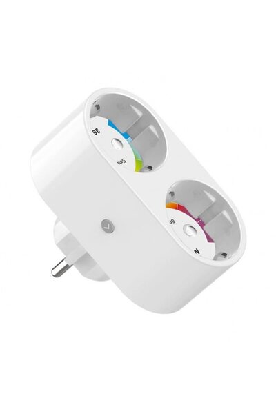 Gosund SP211 Έξυπνη πρίζα, Wi-Fi, 16A, Παρακολούθηση ενέργειας, Προστασία παιδιών, Χρονοδιακόπτης, SmartLife, Tuya