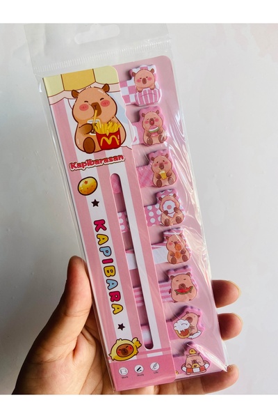 synshop Capybara Capybara Bookmark Finger Postit Adhesive Note Paper