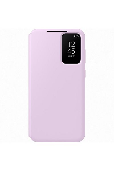 Samsung Smart View Wallet Case for Galaxy S23 Plus, Lilac