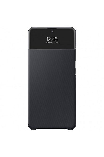 Samsung Smart S View Wallet Cover for Galaxy A32 - Black