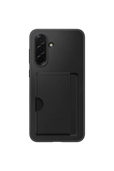 Samsung Carcasă cu slot pentru card pentru Galaxy A36, neagră