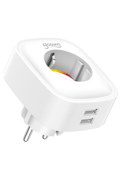 Gosund Smart Plug SP112, Wi-Fi, 16A, 2xUSB, Energy Monitoring, Compatible with Amazon Alexa and Goog