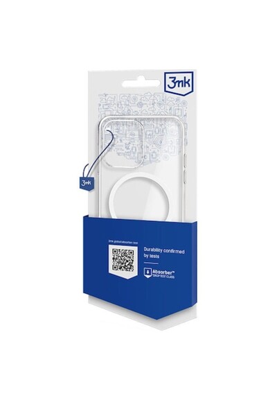 3MK Προστατευτική θήκη MagCase για iPhone 15 Pro Max, διαφανής