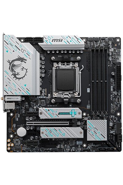 MSI Placă de bază B650M GAMING PLUS WIFI, Socket AM5, DDR5, BT, Micro ATX