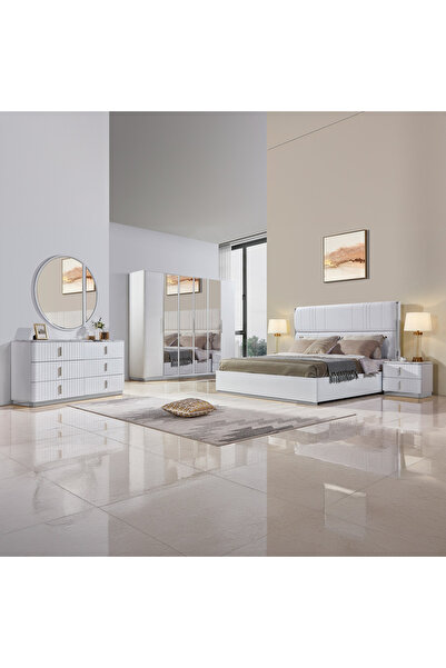 Home Box Regency 6-Piece King Bedroom Set - 180x200 cm