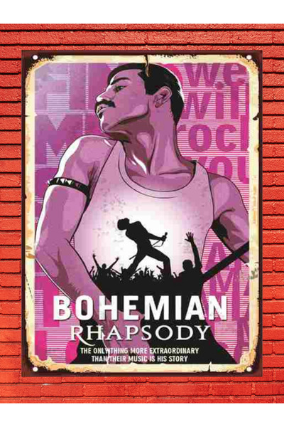 Shuttle Park Προσαρμοσμένο σχέδιο Ξύλινο Διακοσμητικό Πίνακα Bohemian Rhapsod...